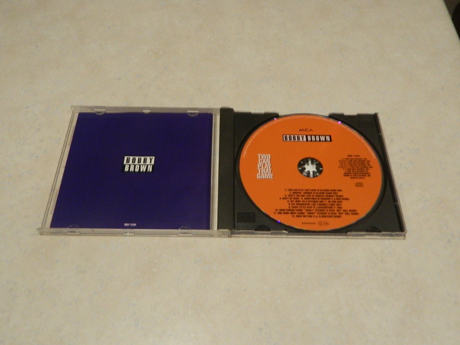 Two Can Play That Game By Bobby Brown R B CD Jul 1995 Spectrum