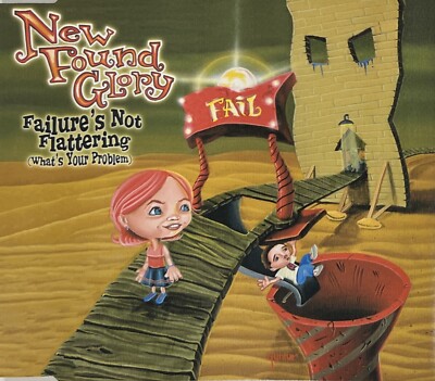 New Found Glory - Failure's Not Flattering - 1 Track Promotional CD Single
