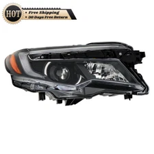 Silscvtt Right Headlight For 16-18 Pilot 17-20 Ridgeline RTL-T Halogen W/LED DRL