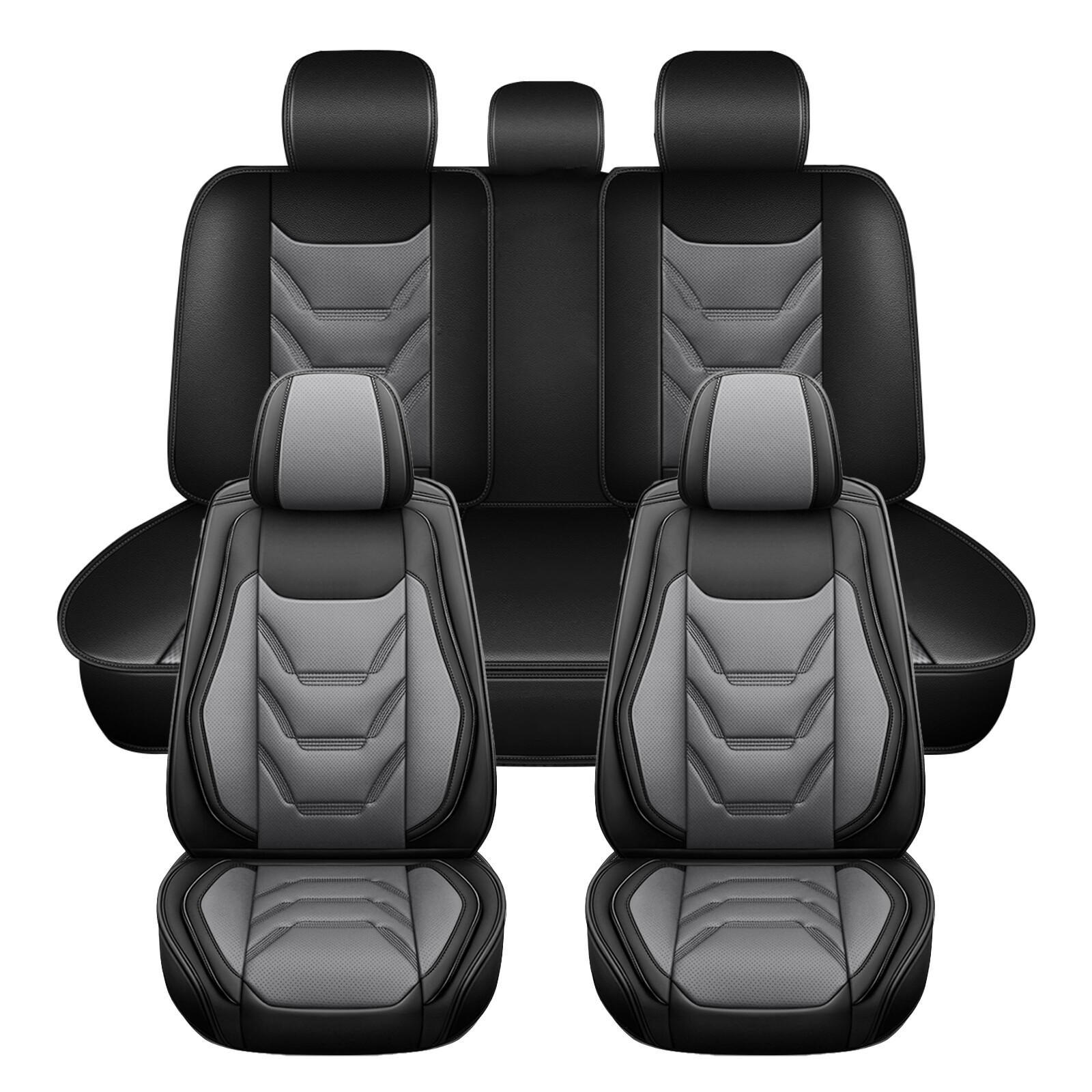 Luxury Full Set Car 5-Seat Cover Faux Leather Cushion For KIA Sportage 2009-2022