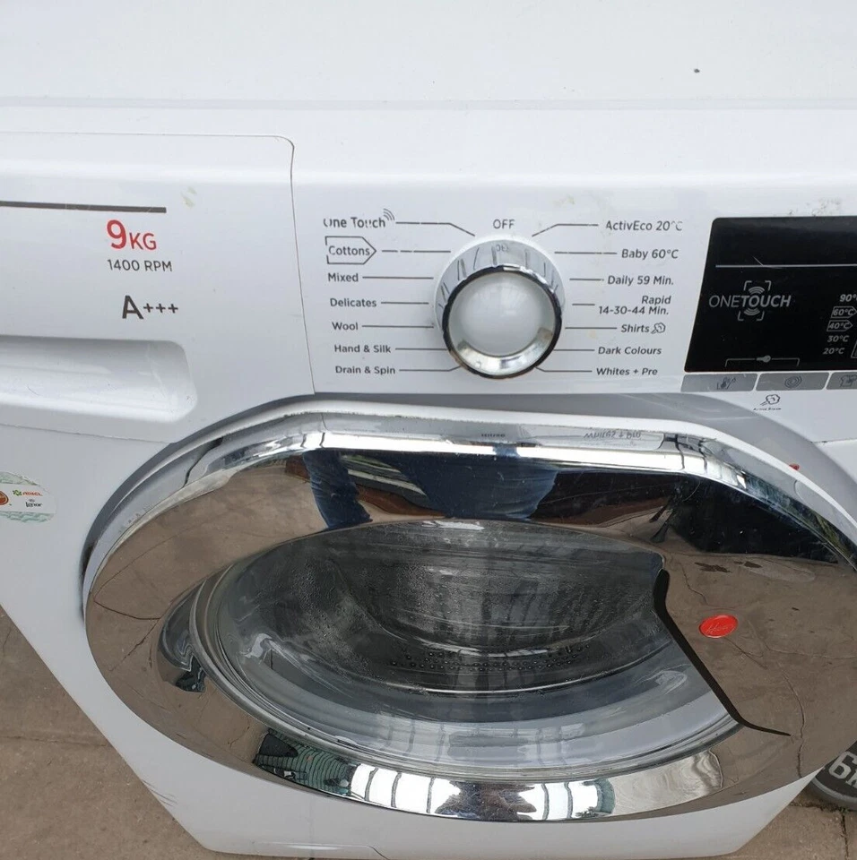 Hoover DXOA 49C3-80 WASHING MACHINE - STRIPPING FOR PARTS (8) - Image 3 of 3