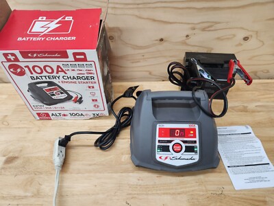 Schumacher SC1564 2/6/30/100-Amp 6/12-Volt Battery Charger - Open Box