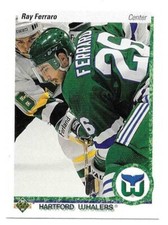 RAY FERRARO 1990-91 UPPER DECK CARD NEAR MINT+ CONDITION