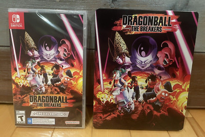 Dragon Ball Z Super The Breakers Special Edition Switch Limited Steelbook Case