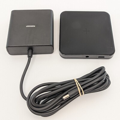 Ubio Labs AWC1098 AB V 15-Watt Qi-Certified Wireless Cellphone Charging Pad