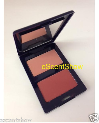 ESTEE LAUDER BLUSH ALL DAY NATURAL CHEEK COLOR BLUSHER DUO - ROSE 11 + TERRA 10