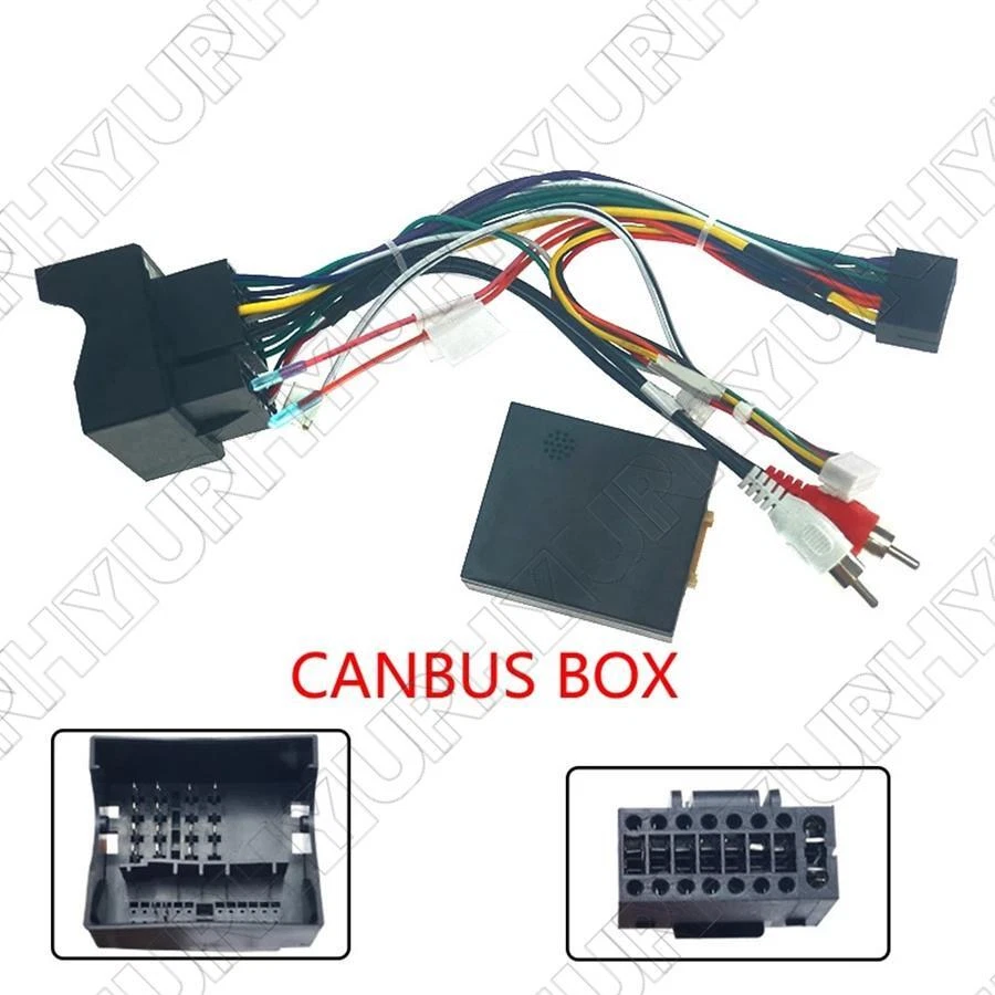 Arnés de cableado 16 PIN con caja Canbus para Mercedes Benz B200/S300/Vito/Viano/R350 Foto 2 de 4