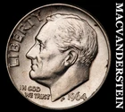 1964-D Silver Roosevelt Dime-Choice Gem BU Lustrous No Reserve #i6656