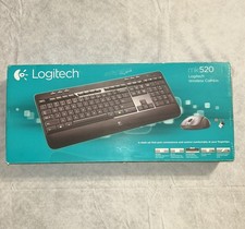 Logitech Wireless Combo Mk520 With Keyboard and Laser Mouse 920-002553 