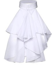 CHIFFON JABOT COLLAR ACCESSORY Victorian Renaissance Era Costume