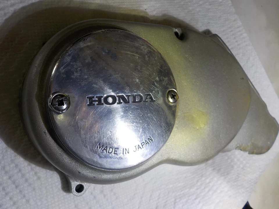 Honda CT70 Trail CT70HA 1970 cárter izquierdo cubierta del estator #11341-098-000 Foto 2 de 4