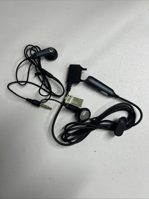Genuine Sony Ericsson HPM-64 Headphones for K660i K750i K770i K800i K850i Black