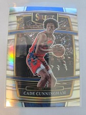 2021-22 Panini Select Cade Cunningham Silver Holo Prizm RC Concourse