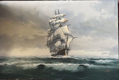 USS Constantine Angry Seas