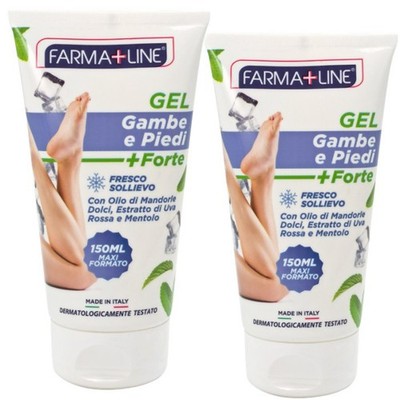 X2 Gel Creme für müde Beine und Füße mit Kalteis-Effekt Müdigkeit