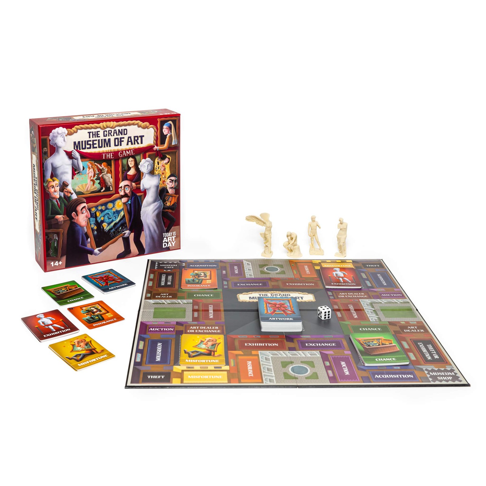 The Grand Museum of Art - Second Edition - Today is Art Day - Board Game 15190₽