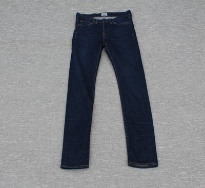 Edwin Jeans Herren W30 L30 Blau ED-88 Super Slim Stretch Low Rise Denim