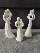 3 x Enesco Circle Of Love Figurine - Infinitely Loving Always Sweetheart