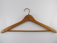 Vintage The Drake Hotel Chicago Wooden Hanger - Wood Clothing Coat Hanger - IL