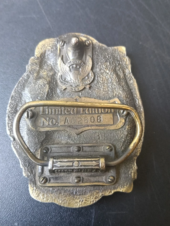 Пряжка на ремень в честь 200-летия Конституции США 1787-1987 ограниченное издание - Изображение 2 из 2