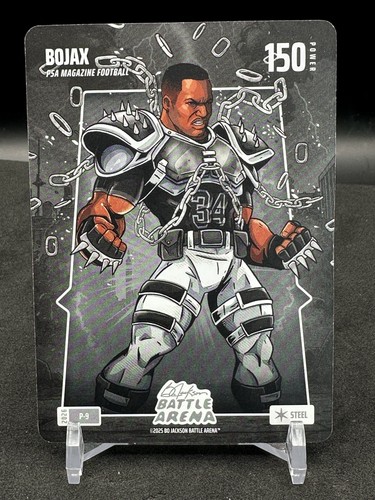 2026 Bo Jackson Battle Arena Bojax P-9 PSA Magazine Exclusive SP Steel 150 Power
