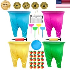 Granny Pants Yard Game Set - 32-Piece Fun for Outdoor Family Gatherings