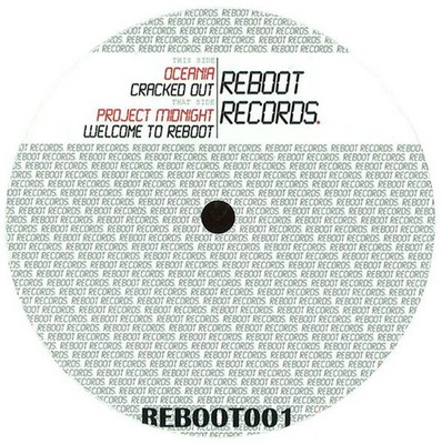 Oceania - Cracked Out / Welcome To Reboot - Vinyl Record 12 - K4593z