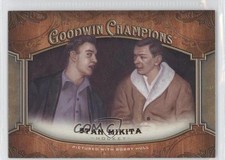 2014 Goodwin Champions Horizontal Stan Mikita (Pictured with Bobby Hull) HOF 8q4