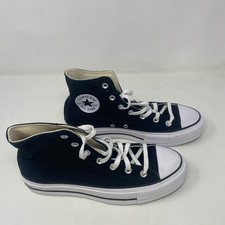 Converse Chuck Taylor Lift Platform High Top Black Women 9