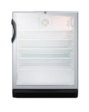 Summit SCR600BGLBIADA 24"W 5.5 Cu. Ft. Built-In Compliant - Black