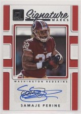 2017 Panini Donruss Signature Marks Samaje Perine #SM-SPR Auto 09wc