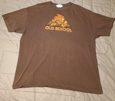 Vintage Sonic The Hedgehog T Shirt 👕 Size L Brown Old School SEGA Large