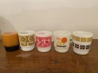 FIRE KING VINTAGE 13 PIECE COFFEE MUG CUP COLLECTION