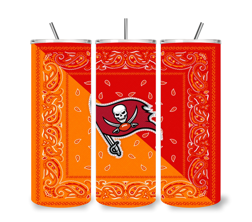 Football Eagle Raven Chief 20 OZ STAINLESS STEEL TUMBLER CUP +LID/STRAW - Picture 5 of 33