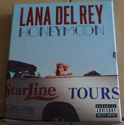 Lana del Ray / Honeymoon /  Limitierte CD BOX / plus Buch + 10 Postkarten / RAR