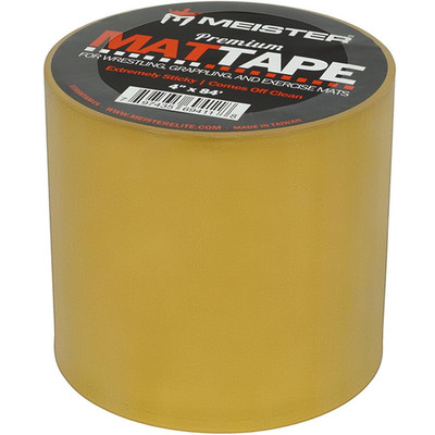 Premium Mat Tape for Wrestling, Grappling and Exercise Mats - Clear - 4'' X 84Ft