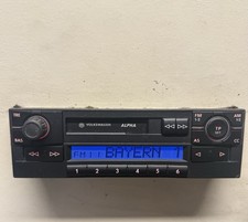 VW Alpha 5 Autoradio Kassette mit Radio Code Gold 4 Passat 3B 3BG Lupo Polo T4