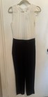 Kate Spade Black & White Colorblock  Sleeveless Jumpsuit Size 6 NWT — photo 3