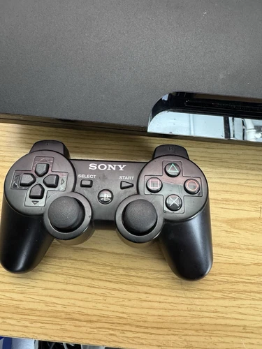 Consola Sony PlayStation 3 Slim 120 GB - Negra PS3 Paquete Probado - Imagen 4 de 24