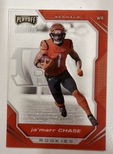 2021 Panini Chronicles - Playoff Momentum Rookies Ja'Marr Chase #PMR-5 (RC)