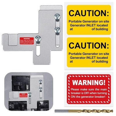 #ad #ad Generator Interlock Kit Compatible with SiemensITEGould Murray and Silver $27.99