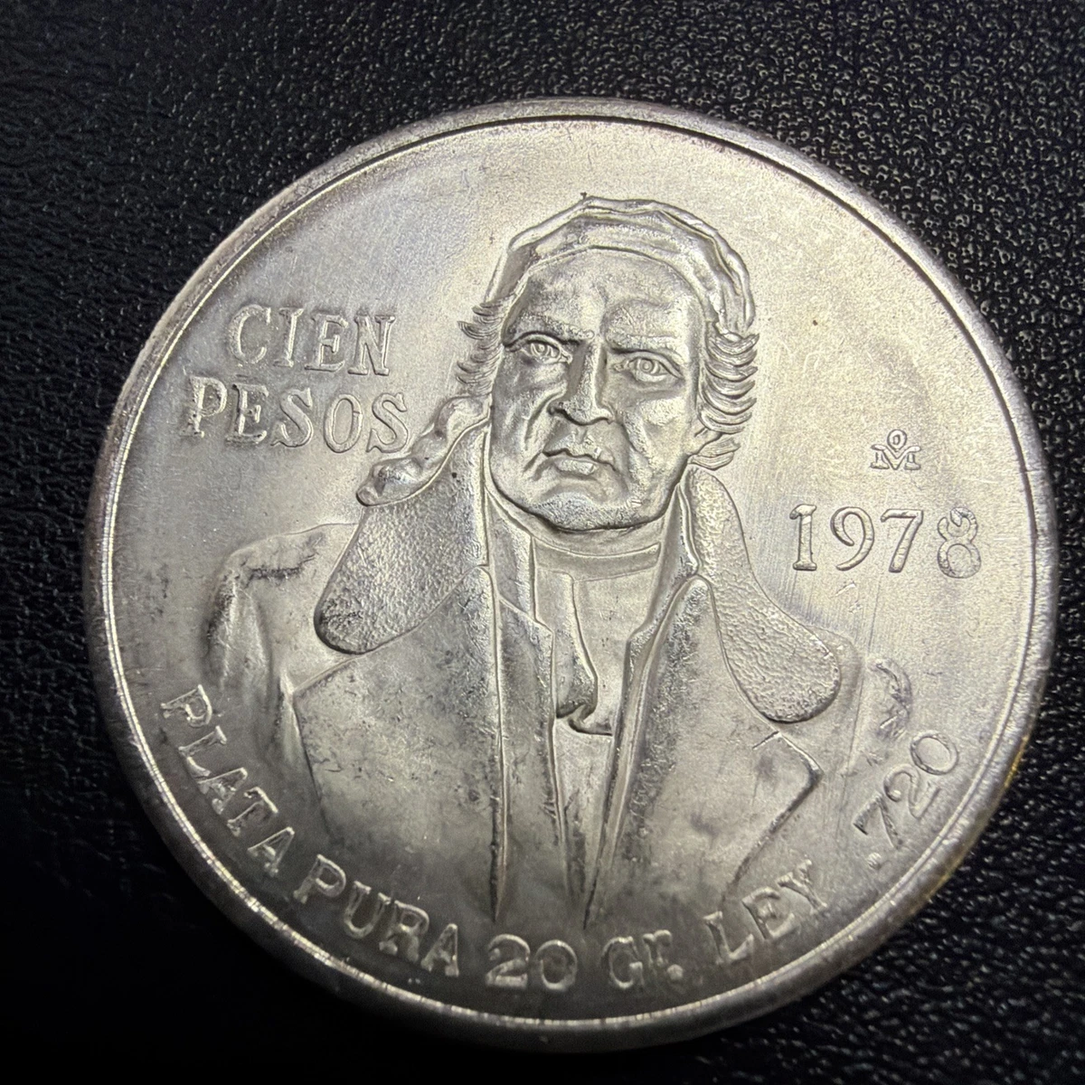 Silver 100 Pesos Denomination 1978 Mexican Coins (1905-Now) for
