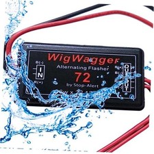 Wigwagger 72 Electronic Wig Wag Alternating Flasher Relay - Waterproof