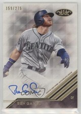 2018 Topps Tier One Break Out Auto 159/275 Ben Gamel #BA-BG Auto y8h