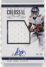 2017 National Treasures Rookie Colossal Signatures 68/99 Wayne Gallman Auto 18z2