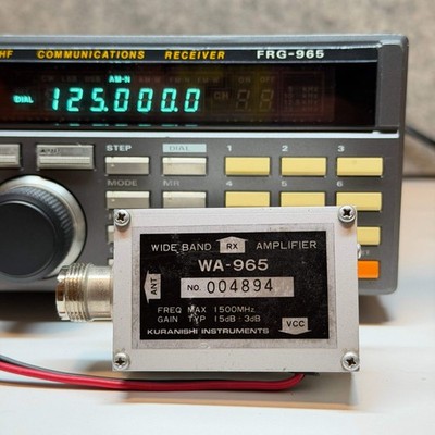 KURANISHI WA-965 Wide Band Amplifier for YAESU FRG-9600 / FRG-965