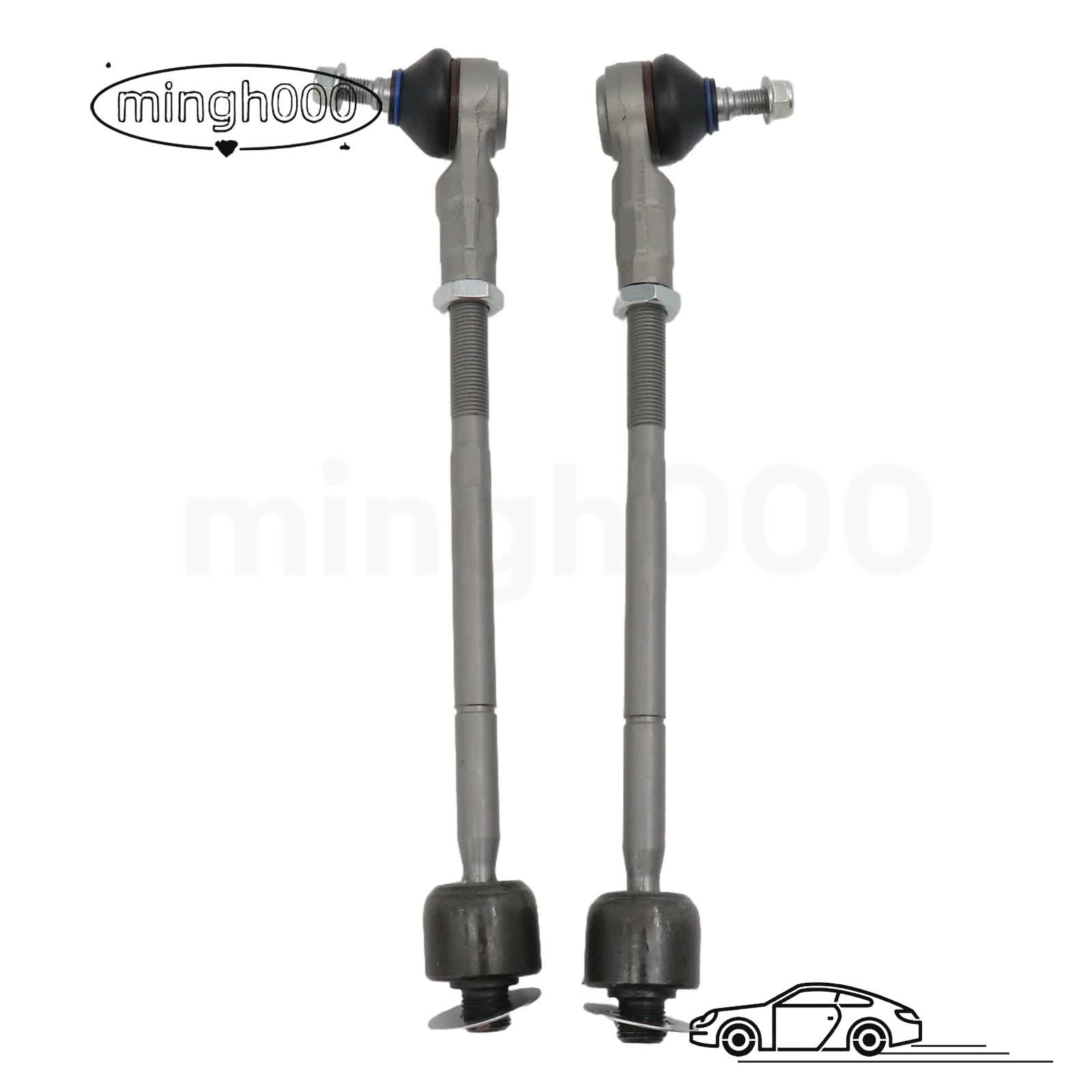 4pcs For Maserati Quattroporte GT GC Front Inner Outer Tie Rod End kit