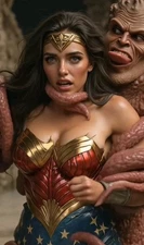 4x6  Color Photo Print Women Famous Fan Art ai Fantasy superhero cosplay Vb 27