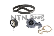 Wasserpumpe + Zahnriemensatz SNR KDP452.290 für FORD FIESTA 7 HJ HF Van FOCUS 3