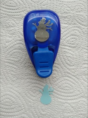 EK Success Paper Shaper Medium Paper Punch Snowman